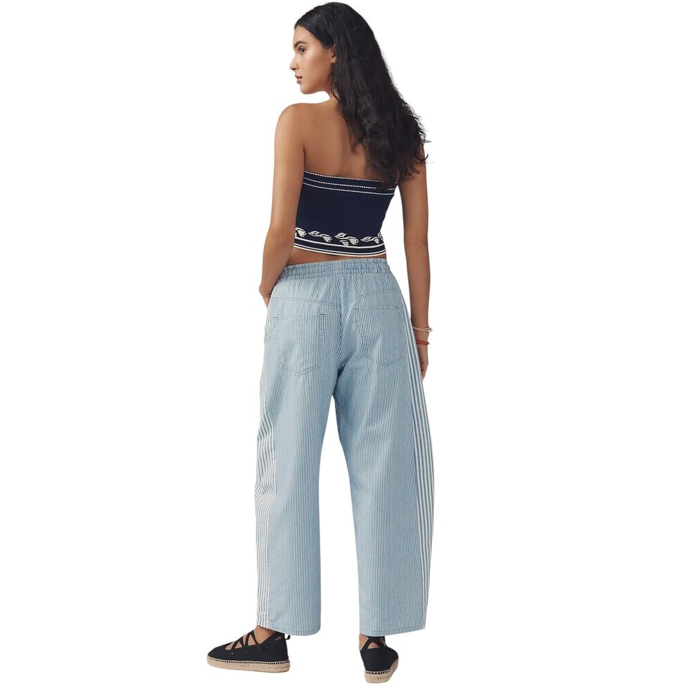 ASKK NY Cancun Pant in Blue Stripe XS - Picture 5 of 13